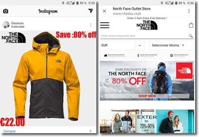 the north face 80 off